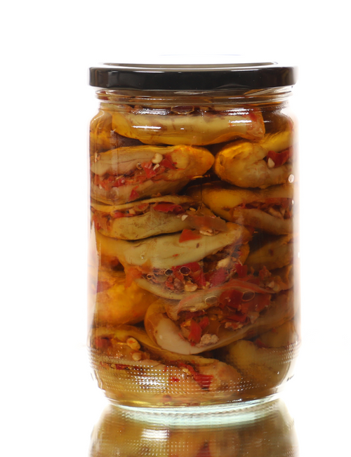 Extra Cured Eggplants